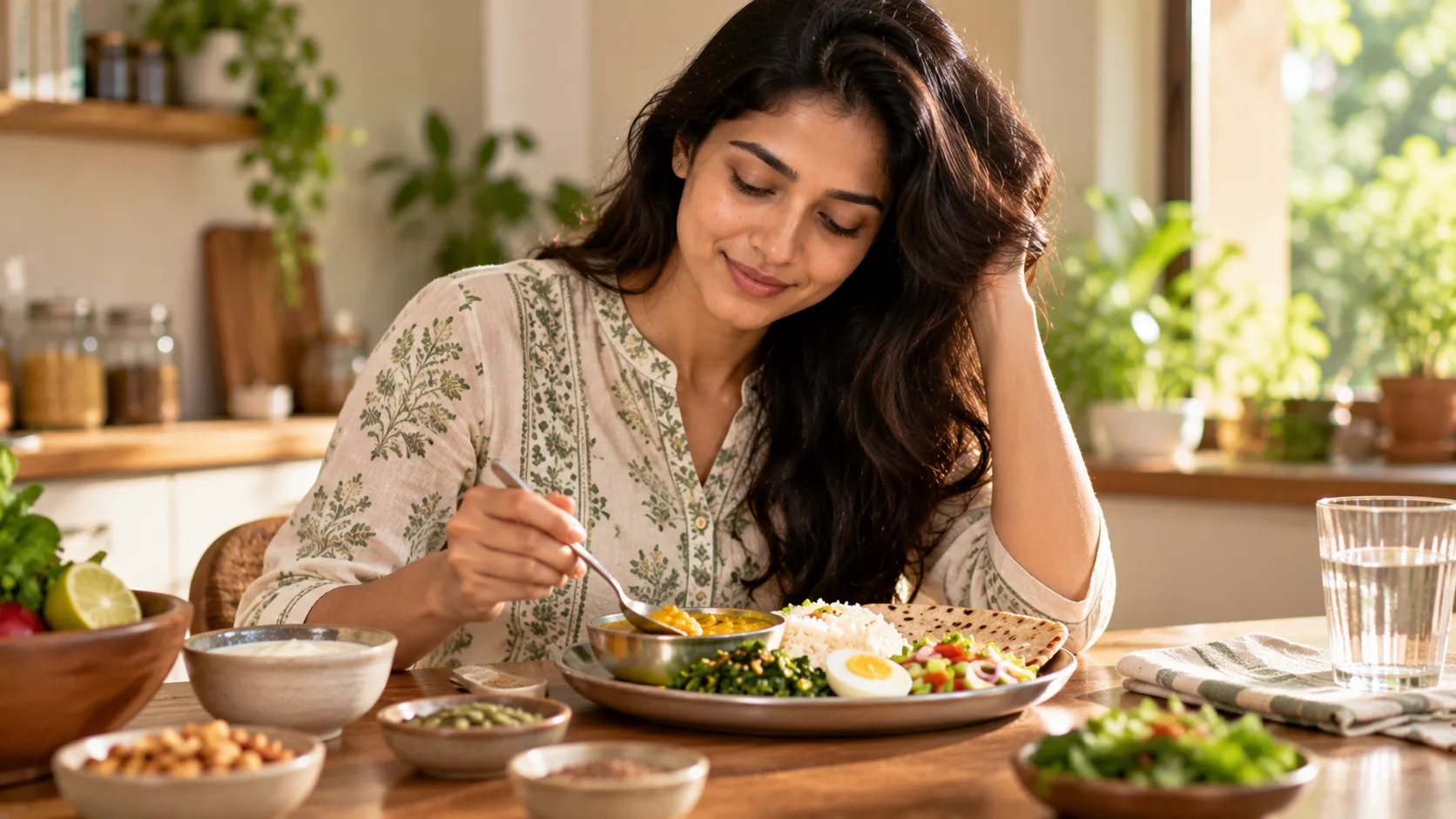 Wholesome Indian Home-Cooked Meal