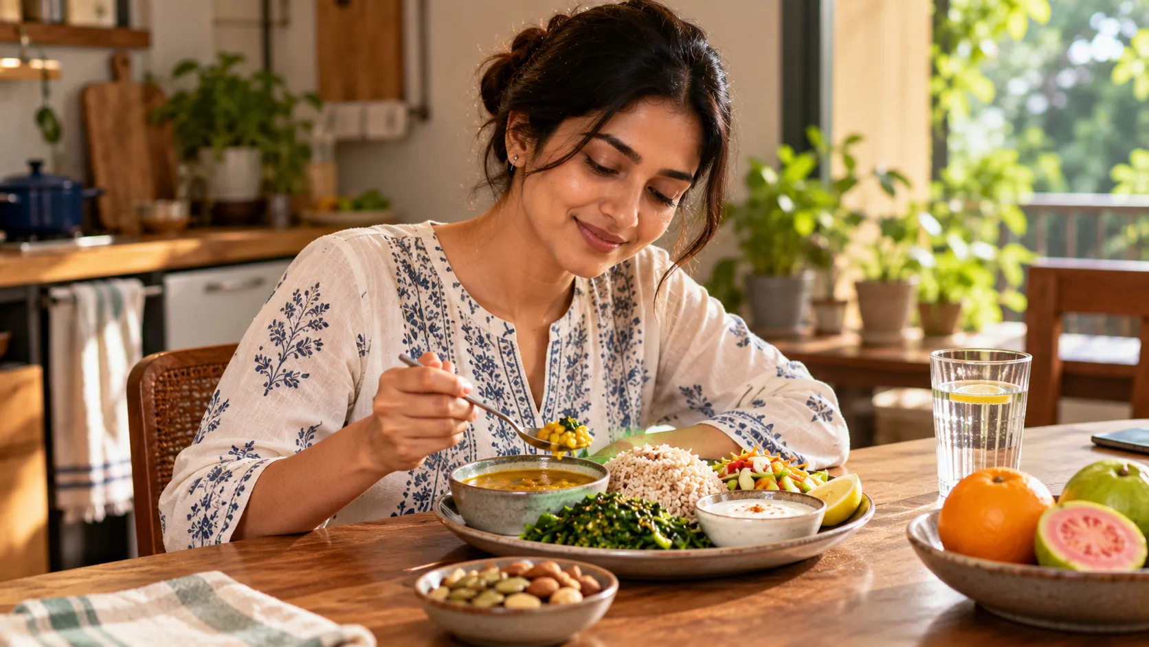 Wholesome Indian Kitchen Meal