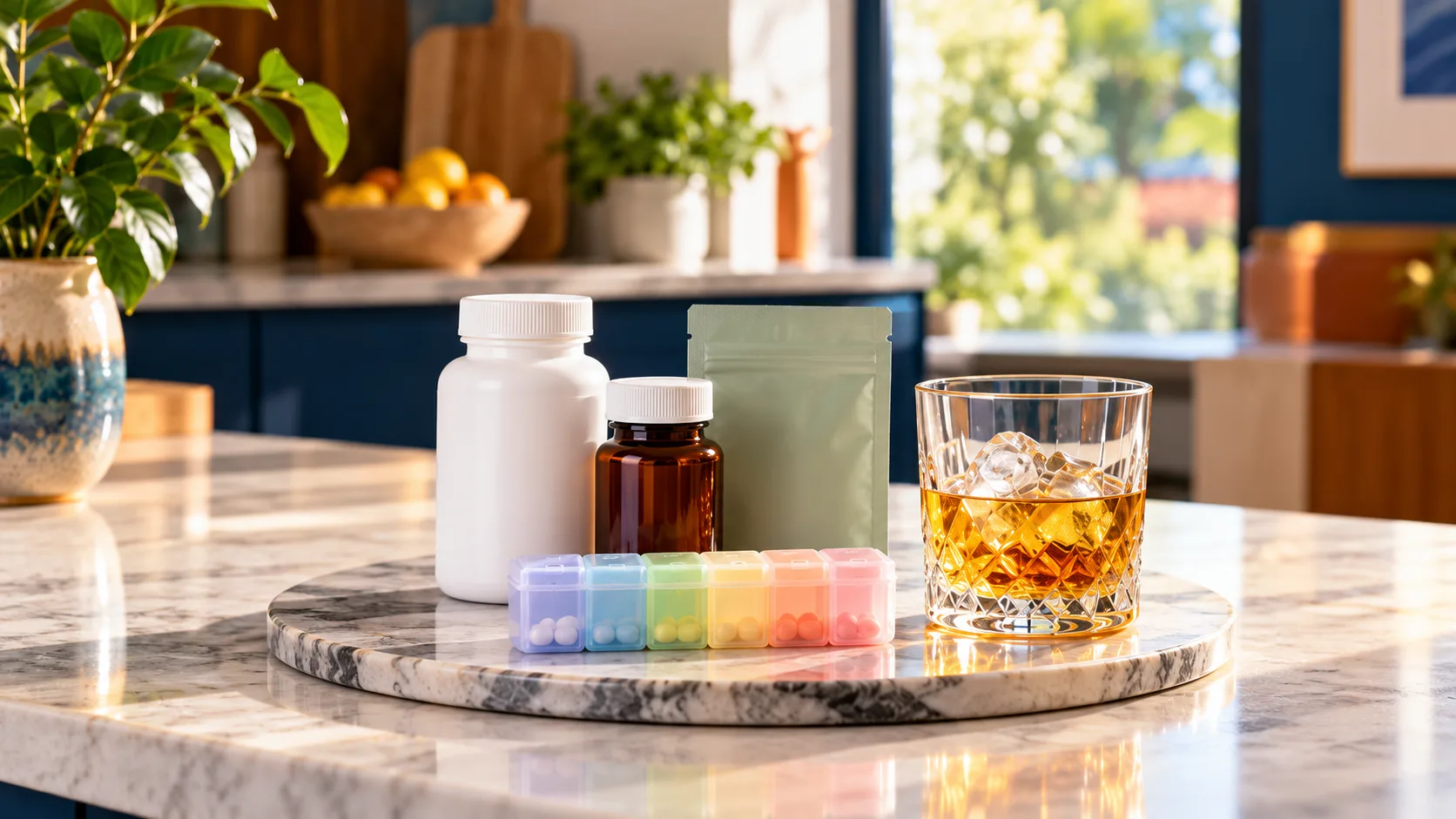 What not to take with alcohol