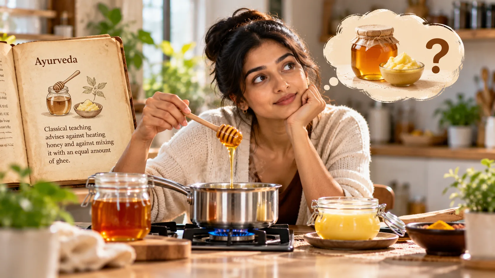 Ayurvedic Honey and Ghee Question