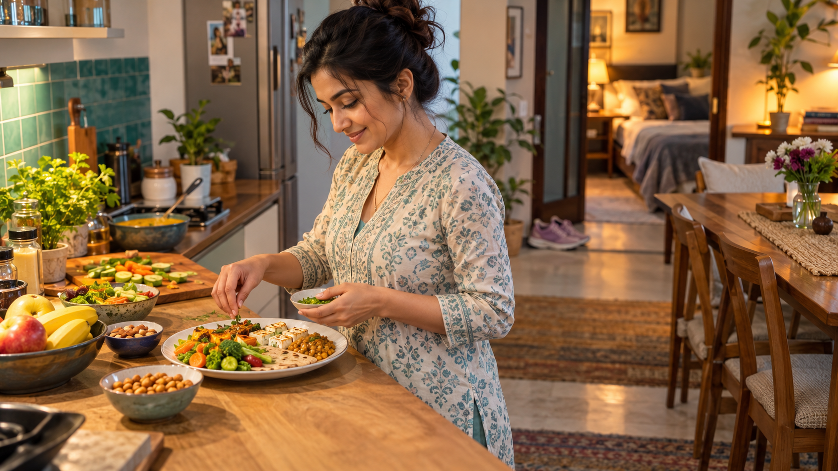 Warm Indian Kitchen Meal Prep