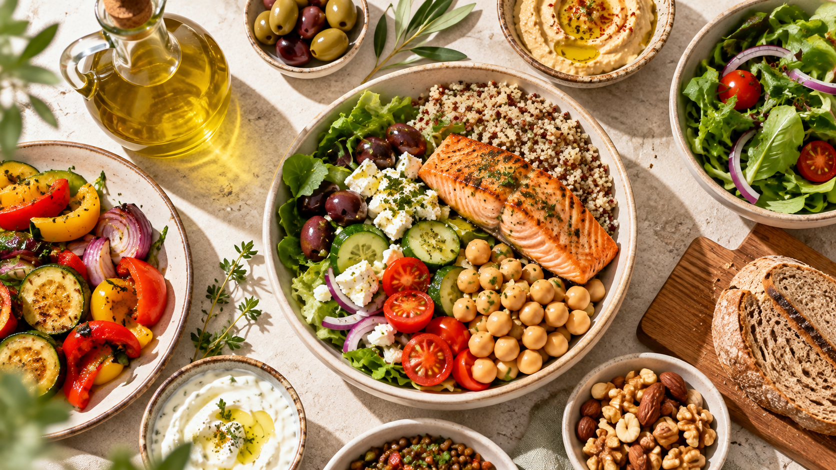 Mediterranean Harvest Flatlay