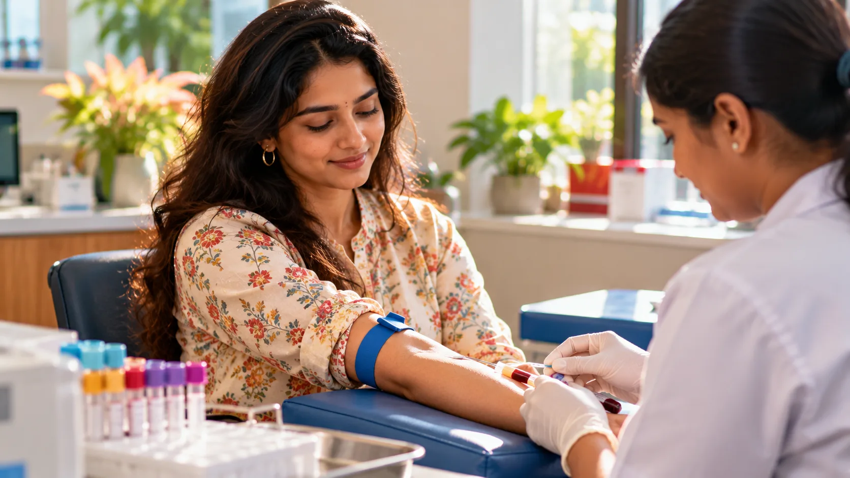 Blood sugar test